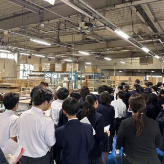 浅羽中学校の皆様にお越しいただきました