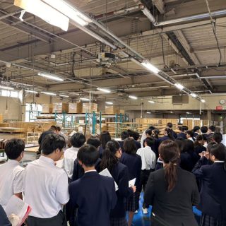 浅羽中学校の皆様にお越しいただきました