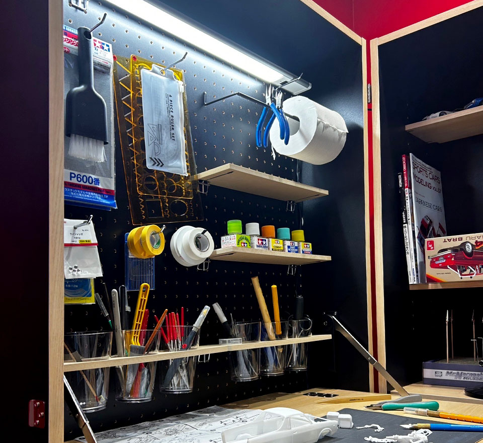 道具やスタイルの変化に柔軟に対応